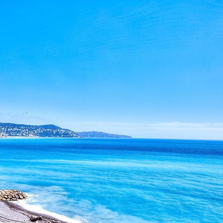 Apartament Le Florentina, Dernier Etage Avec Terrasse, Vue Sur La Baie Des Anges Nicea Zewnętrze zdjęcie