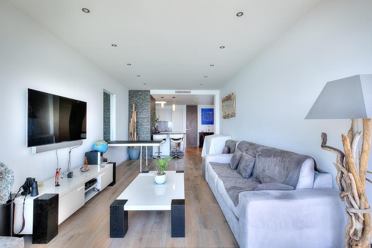 Apartament Le Florentina, Dernier Etage Avec Terrasse, Vue Sur La Baie Des Anges Nicea Zewnętrze zdjęcie
