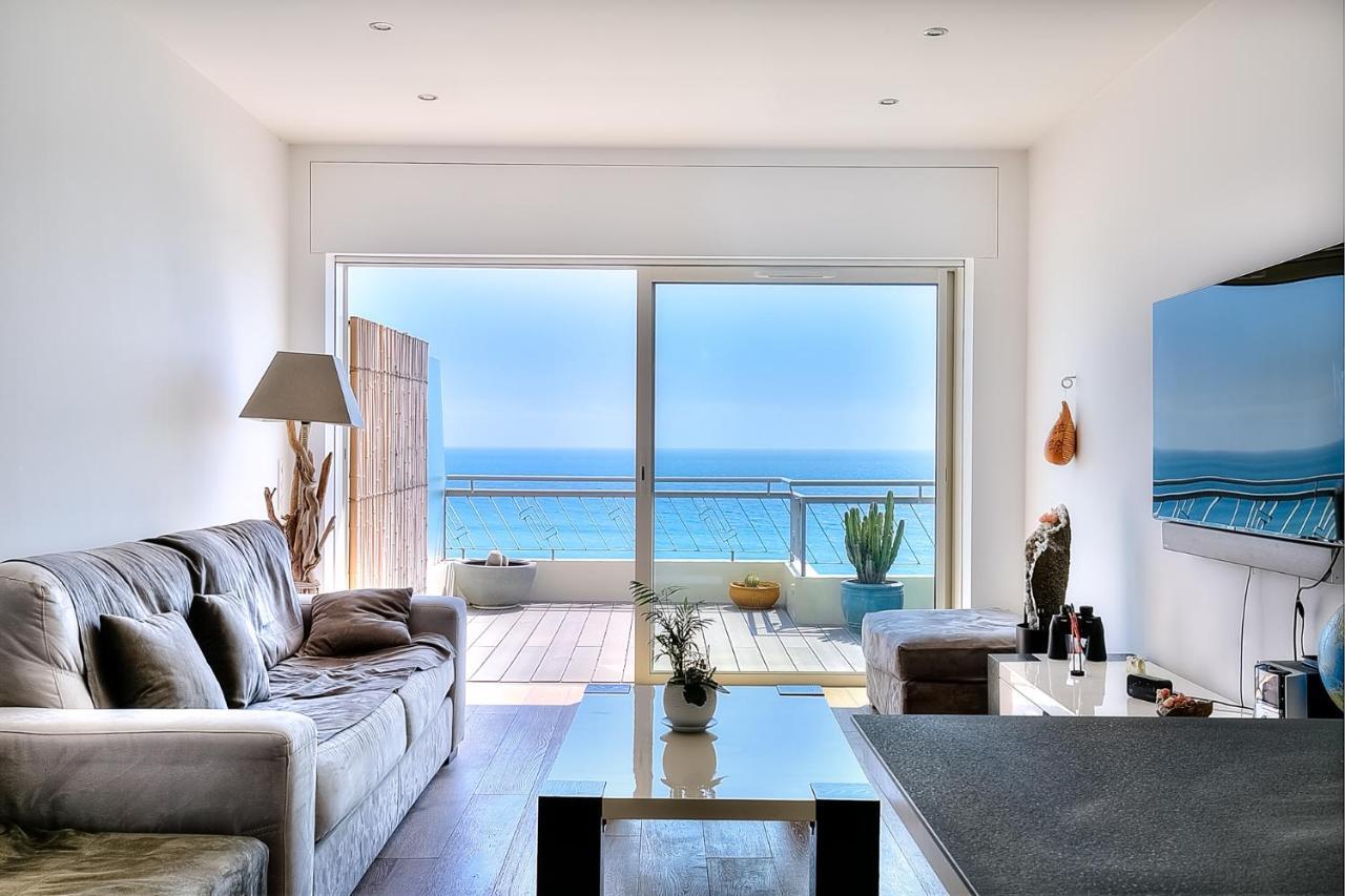 Apartament Le Florentina, Dernier Etage Avec Terrasse, Vue Sur La Baie Des Anges Nicea Zewnętrze zdjęcie