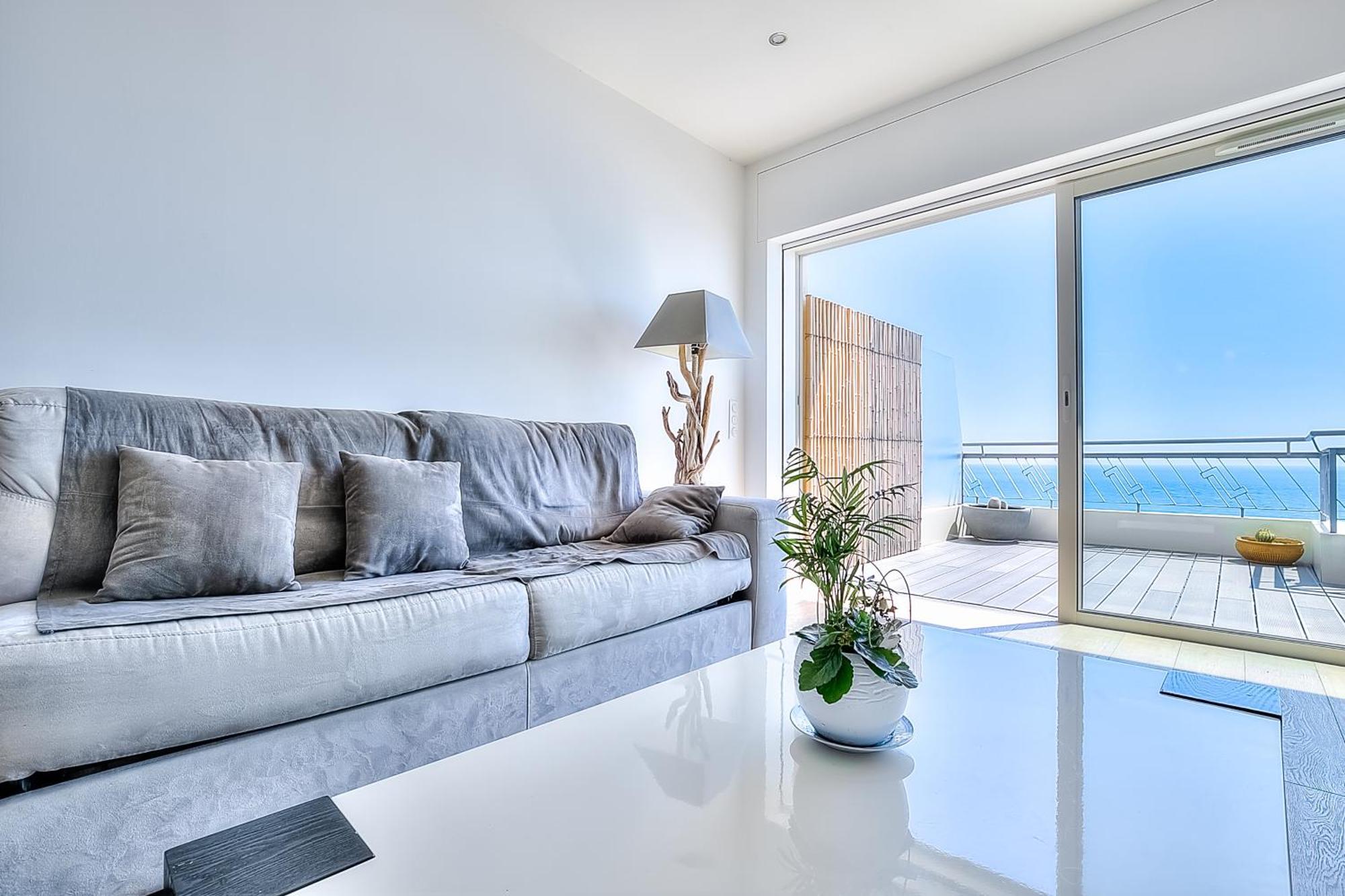 Apartament Le Florentina, Dernier Etage Avec Terrasse, Vue Sur La Baie Des Anges Nicea Zewnętrze zdjęcie