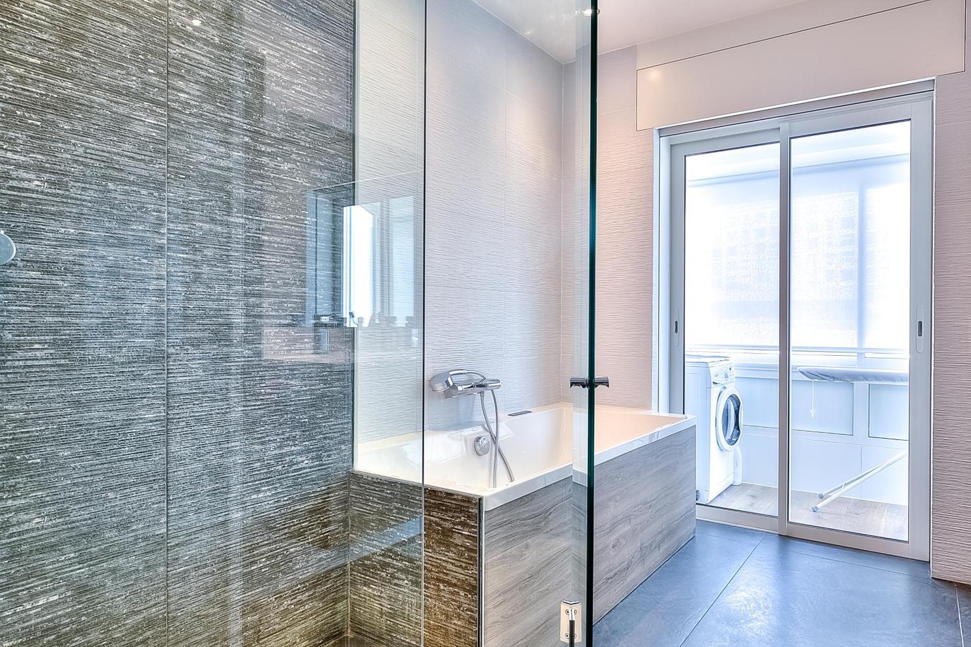 Apartament Le Florentina, Dernier Etage Avec Terrasse, Vue Sur La Baie Des Anges Nicea Zewnętrze zdjęcie